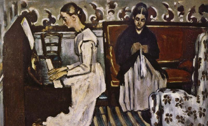Paul Cezanne playing